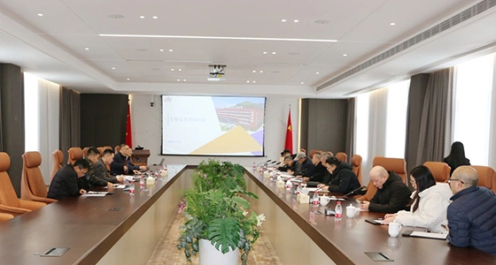 省级两化融合国度综合性示范区验收组专家调研CC网投集团